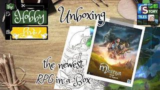 Unboxing the newest RPG in a Box! | Malhya: Lands of Legends