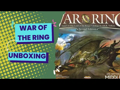 War of the Ring Unboxing - Massive