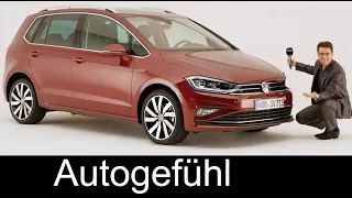 VW Golf Sportsvan SV Facelift REVIEW 2018 Volkswagen compact MPV - Autogefühl