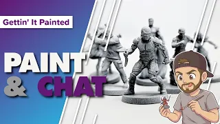 Zombicide 2nd Edition The Boys Miniature Speed Painting Live Stream and Chat | Painting for Charity