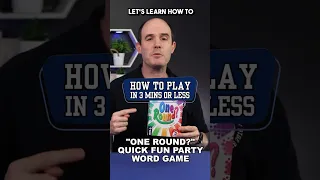 One Round? How to Play #boardgame #tutorial A cooperative party word association game