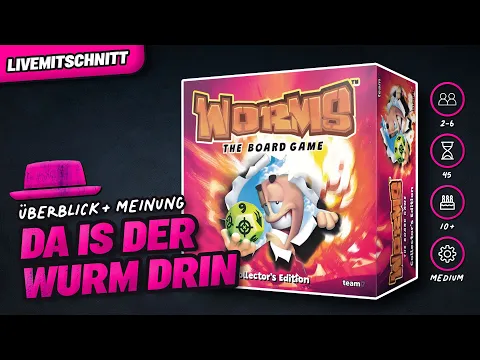 WORMS COLLECTORS EDITION - Brettspiel - Der Pile ist geil