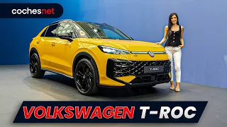 VOLKSWAGEN T-ROC 2025: más grande, electrificado y con aire PREMIUM | Novedad / Review en español