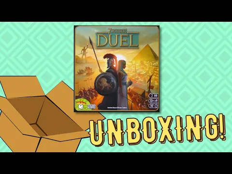 7 Wonders: Duel - Unboxing!