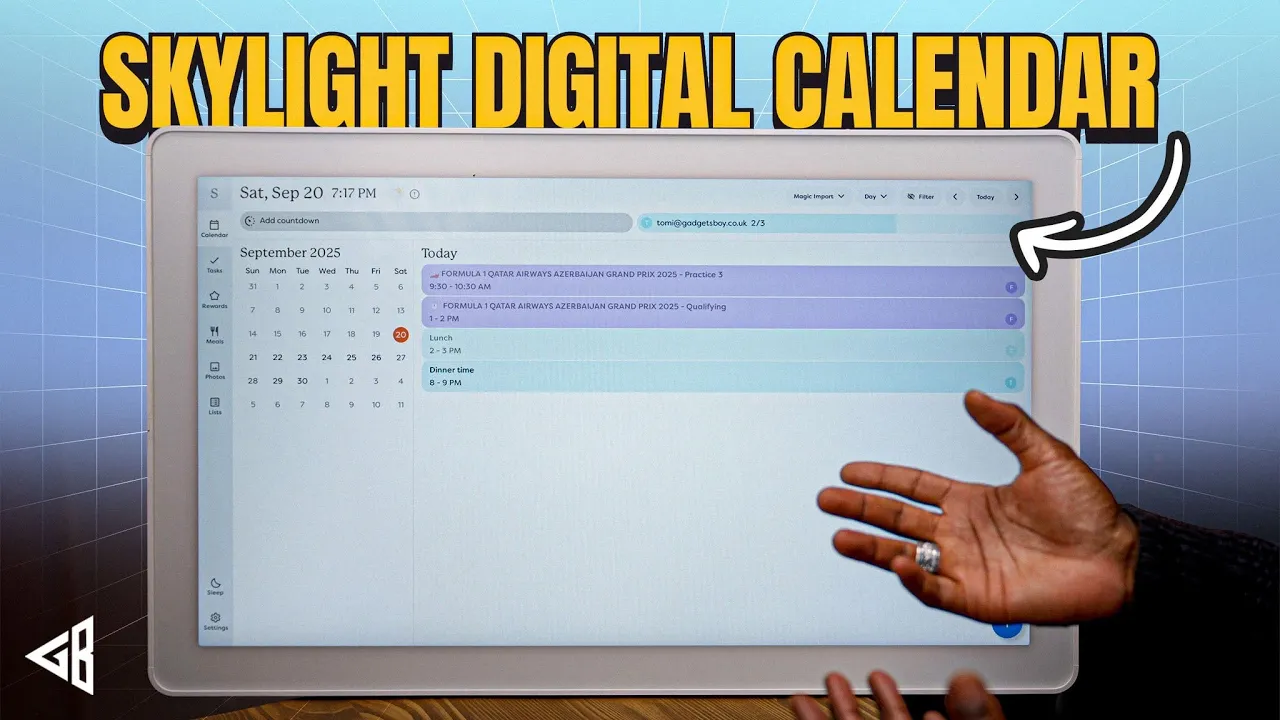 Skylight Digital Calendar: Is It worth it? or an overpriced organiser?