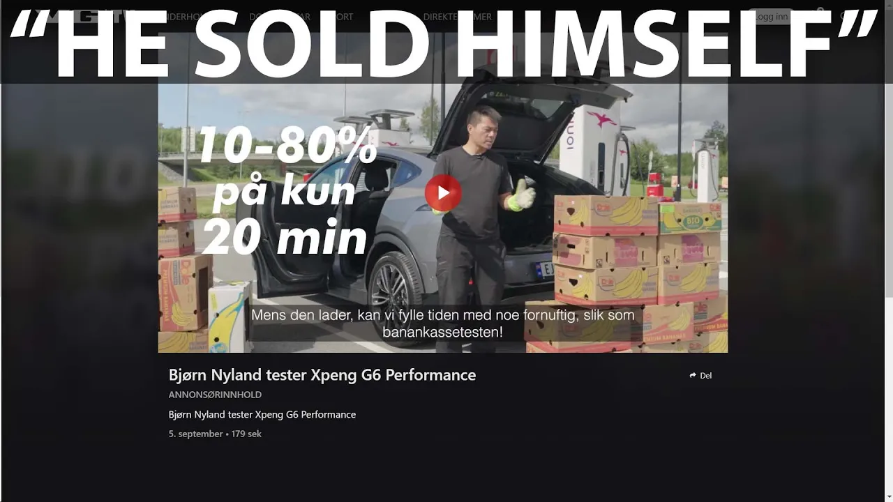 Xpeng paid me for a promotional video and this is why I won't do it again