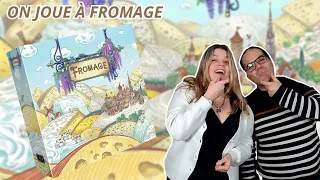 { Règles Et Partie } ON JOUE À FROMAGE | Jeu De Société | Road To Infamy Games