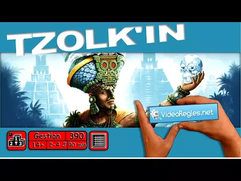 French Vidéorègle of "Tzolk'in" by Yahndrev