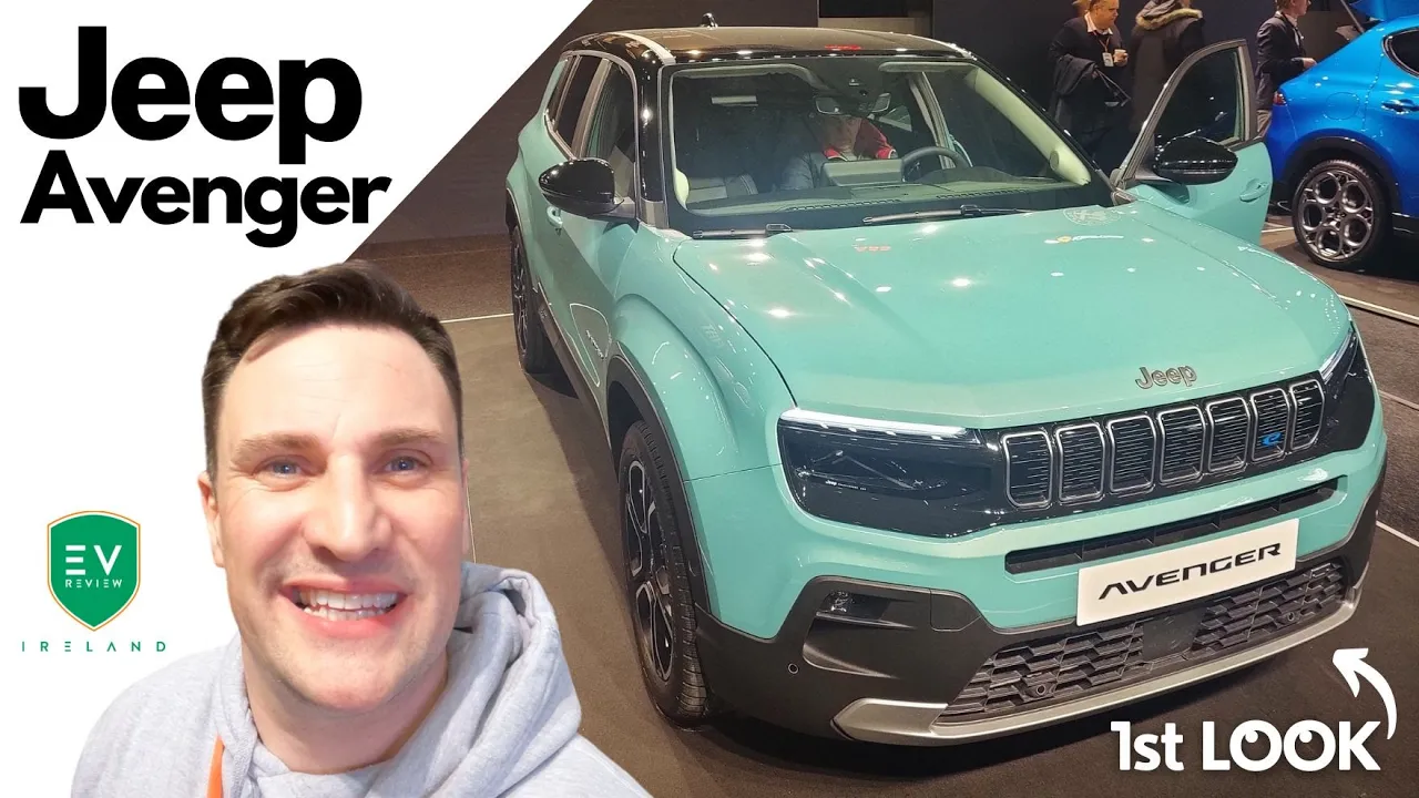 All-Electric Jeep Avenger 1st Look - Car of the Year 2023
