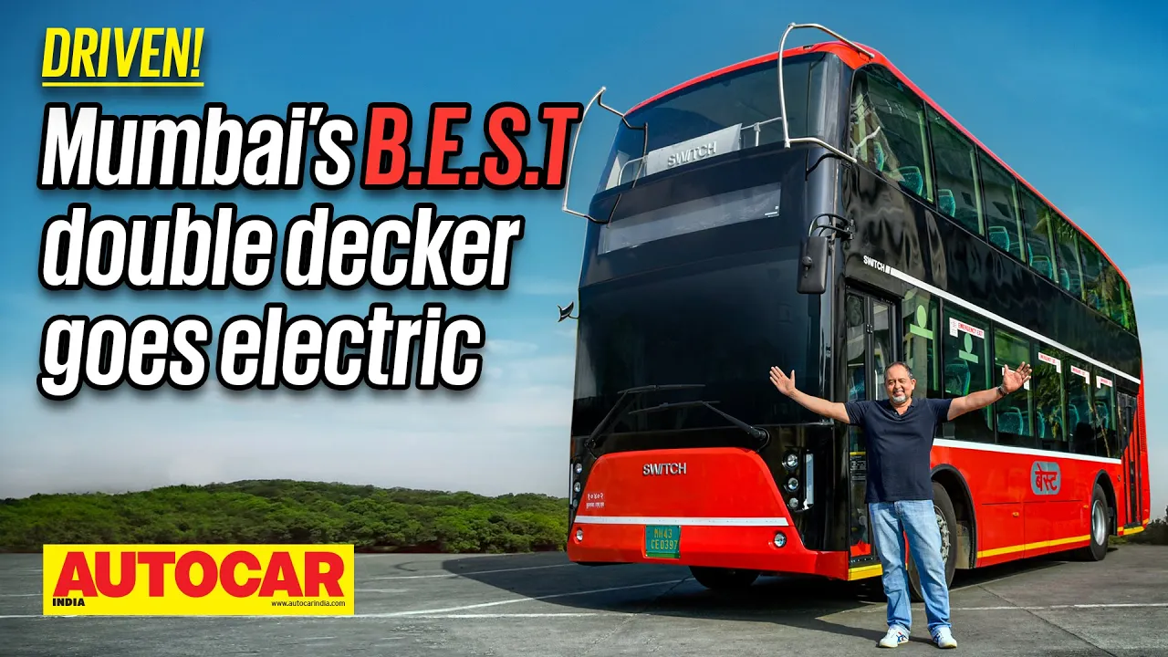 Switch EiV 22 - Mumbai's new electric double decker bus driven | Feature | Autocar India