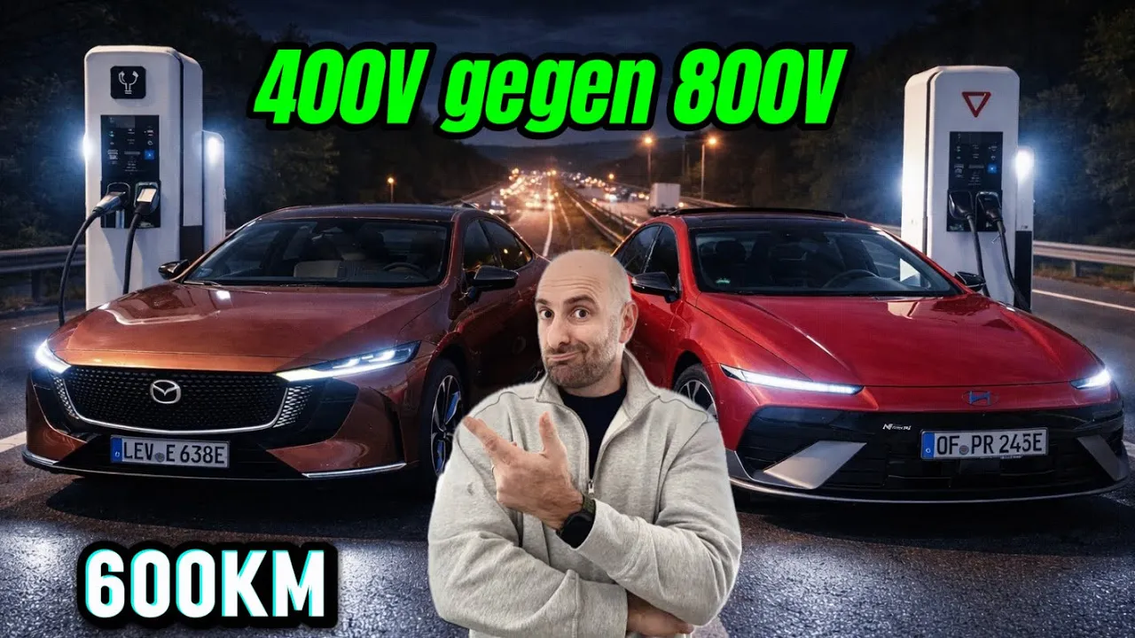 600km Technologie-Battle im Winter | Mazda 6e vs. IONIQ 6
