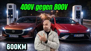 600km Technologie-Battle im Winter | Mazda 6e vs. IONIQ 6