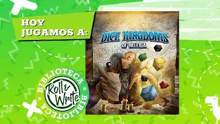 Hoy Jugamos a Dice Kingdom of Valeria en castellano (Juego de Mesa Roll & Write )