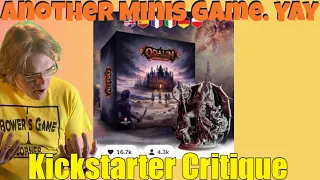 Odalin - Dungeons of Doom - Another Minis Game - Kickstarter Critique Review