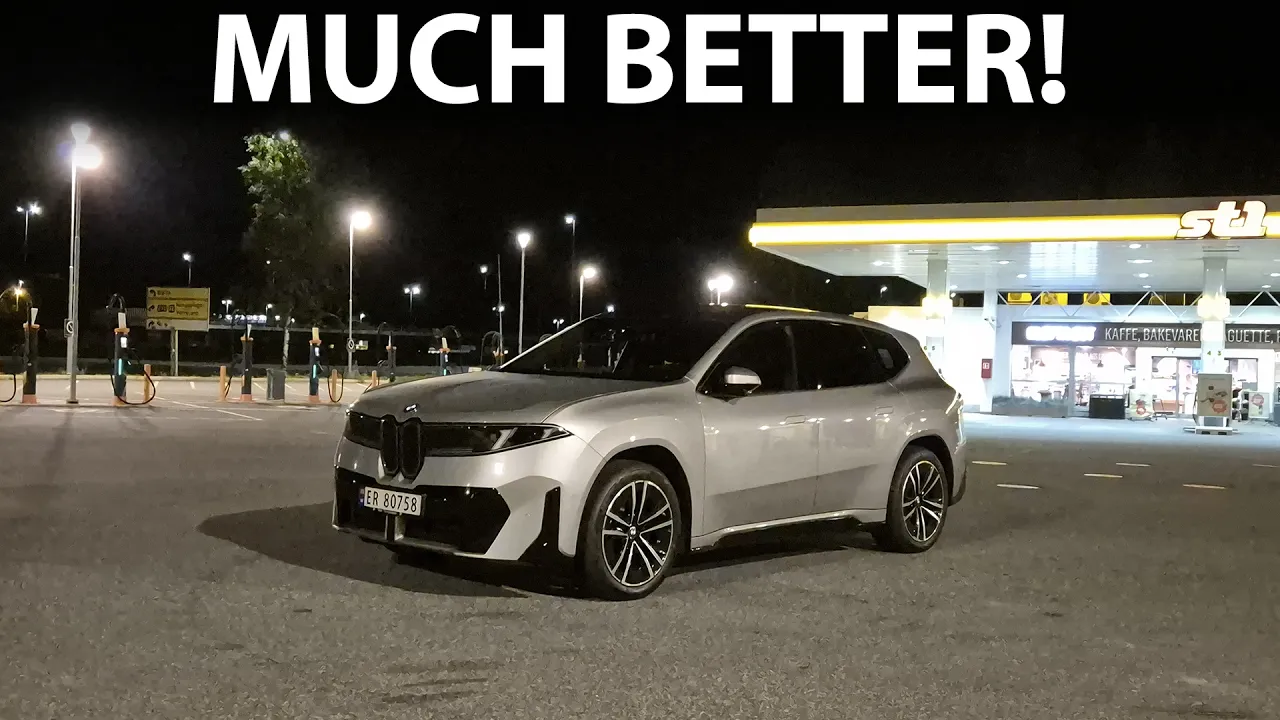 BMW iX3 50 xDrive w/20" wheels noise and braking test