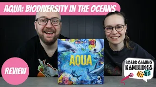 AQUA: Biodiversity in the Oceans - Board Game Review