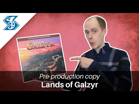 Lands of Galzyr - Pre-production copy