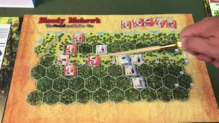 Braddocks Defeat Board War game scenario 3