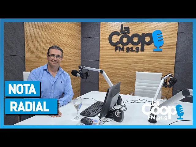 EL PRESIDENTE DE CORADIR S.A JUAN MANUEL BARETTO VISITÓ LOS ESTUDIOS DE LA COOPE RADIO