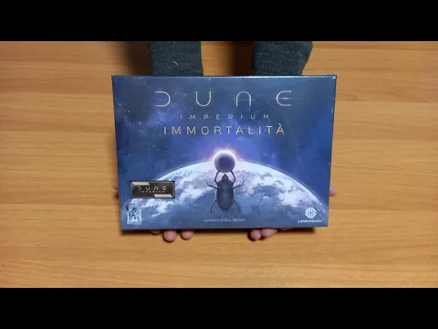 Unboxing di Dune Imperium: Immortalità - espansione