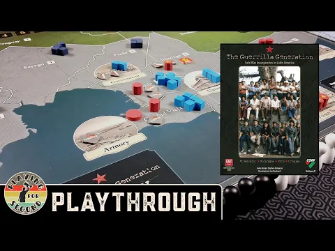 Are the Tupamaros Overpowered in Uruguay? | The Guerrilla Generation Board Game Playthrough
