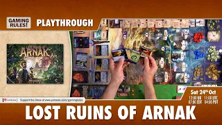 Lost Ruins of Arnak - 3-player Tutorial and Playthrough