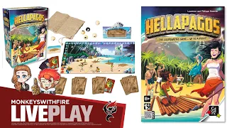 HELLAPAGOS - GIGAMIC | BOARD GAME LIVE PLAY |