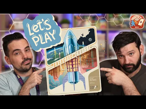 Galactic Cruise Gameplay 2-Player | Adding the Automa for a 3rd Player!