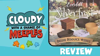 Everdell Silverfrost Deluxe Resource Vessels Review - Cloudy with a Chance of Meeples