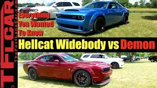 2018 Dodge Demon vs. Challenger Hellcat Widebody: Everything You Wanted to Know!