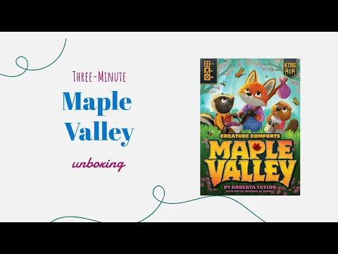 Maple Valley - 3-Minute Unboxing