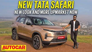 Tata Safari facelift review - Flagship SUV goes more upmarket | First Drive | Autocar India