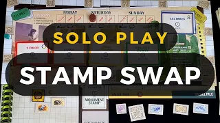 Stamp Swap - My First Solo Play | DaniCha