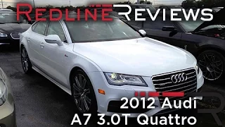 2012 Audi A7 3.0T Quattro Review, Walkaround, Start-Up & Rev