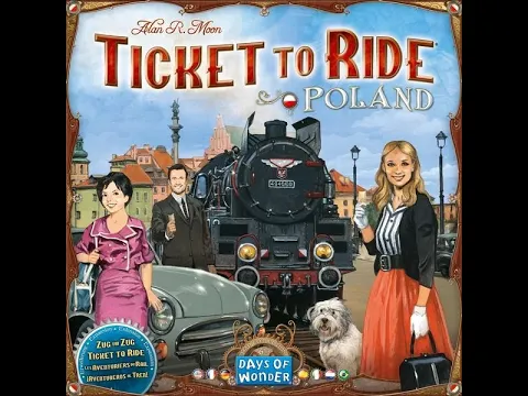 Dad vs Daughter - Ticket to Ride: Map Collection 6 1/2 - Poland - Unboxing