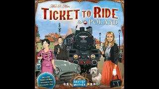 Dad vs Daughter - Ticket to Ride: Map Collection 6 1/2 - Poland - Unboxing