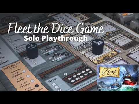 Fleet the Dice Game Solo Playthrough