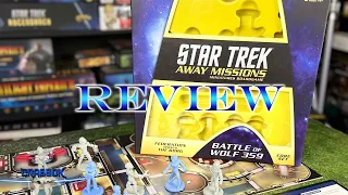 Review - Star Trek Away Missions - Battle of Wolf 359 Core Set - Federation vs Borg by Gale Force 9