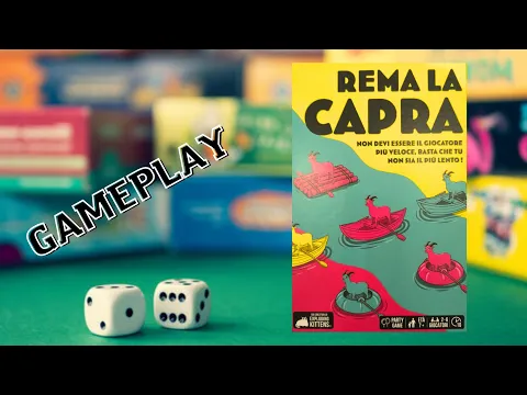 Rema La Capra (gioco da tavolo) - Gameplay italiano