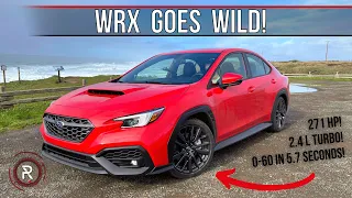 The 2022 Subaru WRX Is A Rowdy & More Powerful All-Weather Sport Sedan