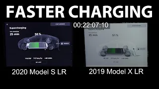 Tesla Model S LR Raven rev. G battery pack charging
