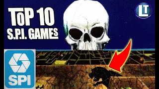 TOP 10 Board Games by SPI / Are These SIMULATED PUBLICATIONS INC's BEST Games?
