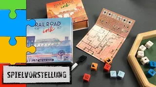 #Spielvorstellung - Railroad Ink (Horrible Games)