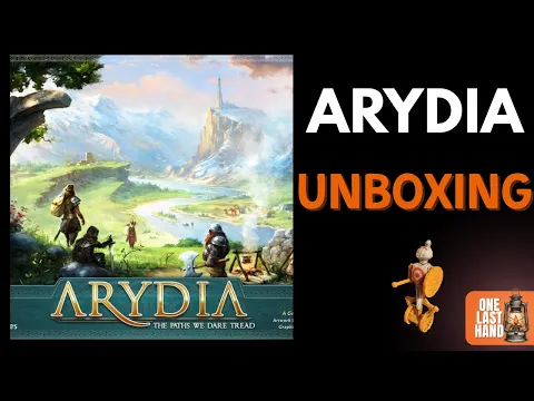 Arydia: The Paths We Dare Tread – Unboxing & Component Overview (Epic Hunt Included)