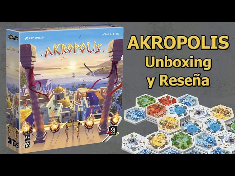 AKROPOLIS juego de mesa Gigamic