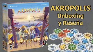 AKROPOLIS juego de mesa Gigamic
