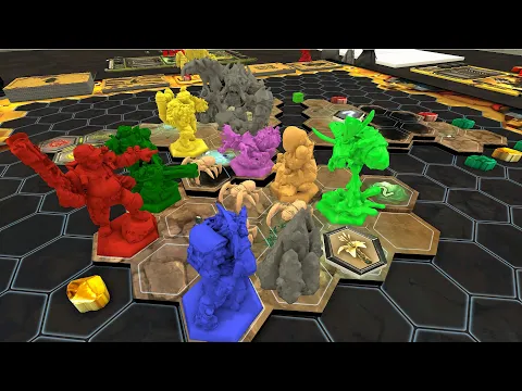 DGA Overviews: Deep Rock Galactic: The Board Game - DM vs Dwarves Variant