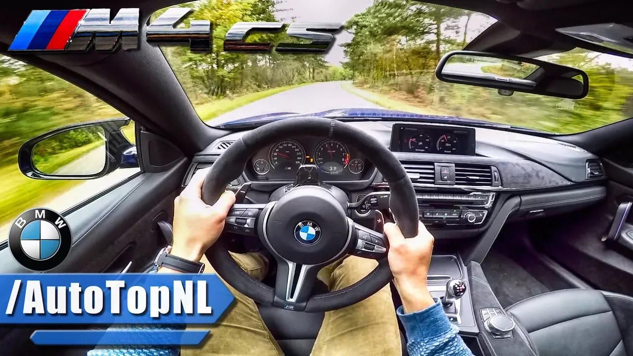 2018 BMW M4 CS 460HP POV Test Drive by AutoTopNL