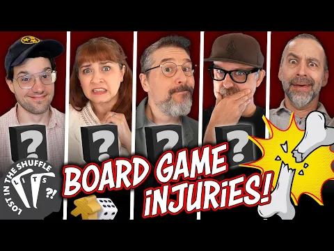 Board Game Injuries. More common than you think? - Lost In The Shuffle