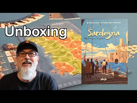 Unboxing Sardegna Board Game from Playte Games | Designed by Stefan Dorra